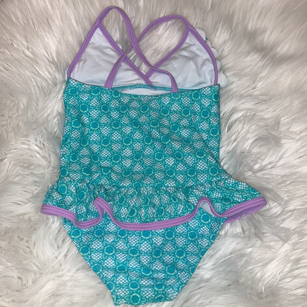 BUNDLE (3) Toddler Girls Swimsuits 18-24 /24 Months - Picture 4 of 10